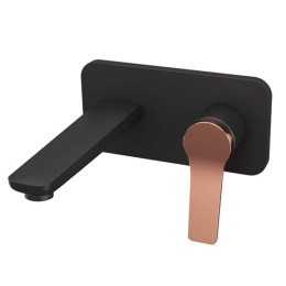 Μπαταρία Νιπτήρος Εντοιχισμού Andare WNW148073PA-RG Black-Pink Karag Μέταλλο