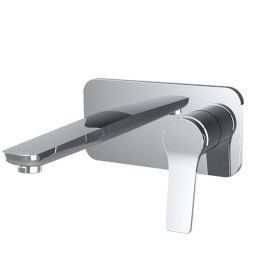 Μπαταρία Νιπτήρος Εντοιχισμού Andare WNW148073C Chrome Karag Μέταλλο, Κεραμικό