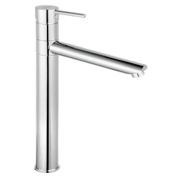 Μπαταρία Νιπτήρος Υψηλή Fiesta BFI2L Chrome Ferro Κεραμικό,Ορείχαλκος