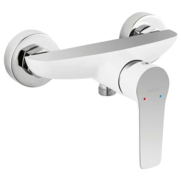 Μπαταρία Ντους AdoreBDR7 White-Chrome Ferro Μέταλλο