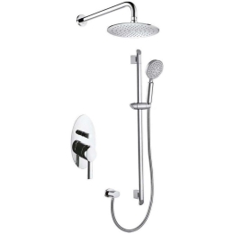 Σετ Μπαταρίας Εντοιχισμού Sinar FA241163C No4 Chrome Praxis Μέταλλο
