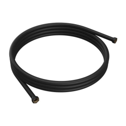 Σπιράλ Τηλεφώνου Ντους 150cm FB04716 NR Black Karag Ανοξείδωτο Ατσάλι