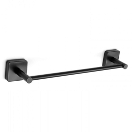 Κρεμάστρα Πετσέτας Quattro 4240 55 40cm Black Karag Ανοξείδωτο Ατσάλι