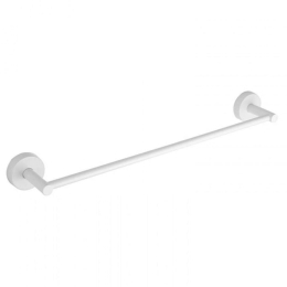Κρεμάστρα Πετσέτας Uno 1240 66 40cm White Karag Ανοξείδωτο Ατσάλι