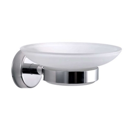 Σαπουνοθήκη Moderno 2301 11x13x5cm Chrome Karag Γυαλί