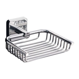 Σαπουνοθήκη Quattro 4303 13x14x5,5cm Chrome Karag Ανοξείδωτο Ατσάλι