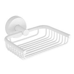 Σαπουνοθήκη Uno 1303 66 13x14x5,5cm White Karag Ανοξείδωτο Ατσάλι