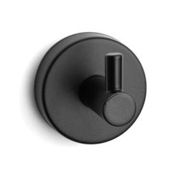Άγκιστρο Μπάνιου Uno 1209 55 Black Karag Ανοξείδωτο Ατσάλι