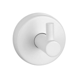 Άγκιστρο Μπάνιου Uno 1209 66 White Karag Ανοξείδωτο Ατσάλι