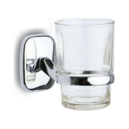 Ποτηροθήκη Γυάλινη Hotelerie 7258 Chrome Karag Γυαλί