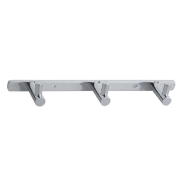 Άγκιστρο Μπάνιου 3 Θέσεων Hotel HOOK-002 22cm Chrome Karag Μέταλλο
