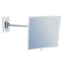 Μεγεθυντικός Καθρέπτης Μπάνιου Hotel HY-1858 20x22cm Chrome Karag Glass