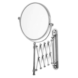 Μεγεθυντικός Καθρέπτης Μπάνιου Hotel HY-1006 18x31cm Chrome Karag Glass