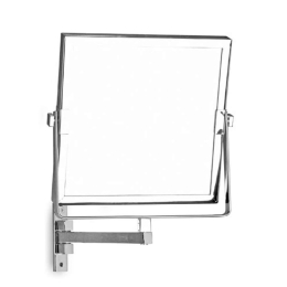 Μεγεθυντικός Καθρέπτης Μπάνιου Hotel HY-1818 20x22cm Chrome Karag Glass