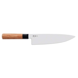Μαχαίρι Chef Segi Magoroku Redwood MGR-0200C 20cm Natural-Black KAI Ανοξείδωτο Ατσάλι