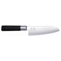 Μαχαίρι Santoku Wasabi 6716S 16,5cm Black KAI Ανοξείδωτο Ατσάλι