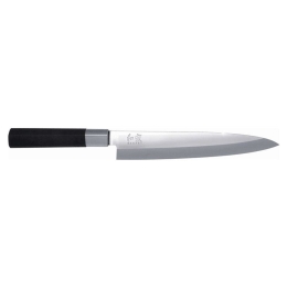 Μαχαίρι Κρέατος Yanagiba Wasabi 6721Y 21cm Black KAI Ανοξείδωτο Ατσάλι