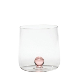 Ποτήρι Bilia BA00108 440ml Pink-Clear Zafferano Γυαλί