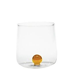 Ποτήρι Bilia BA00118 440ml Gold-Clear Zafferano Γυαλί