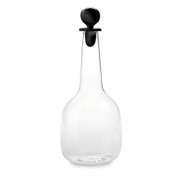 Καράφα Με Πώμα Bilia BA01502 1400ml Black-Clear Zafferano Γυαλί