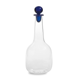 Καράφα Με Πώμα Bilia BA01507 1400ml Blue-Clear Zafferano Γυαλί