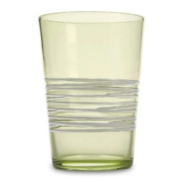 Ποτήρι Νερού Filante FL00113 400ml Lime Zafferano Γυαλί