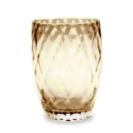 Ποτήρι Νερού Losanghe LS00104 380ml Amber Zafferano Γυαλί