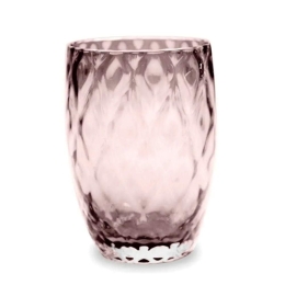 Ποτήρι Νερού Losanghe LS00105 380ml Amethyst Zafferano Γυαλί
