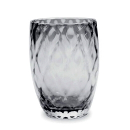 Ποτήρι Νερού Losanghe LS00109 380ml Grey Zafferano Γυαλί