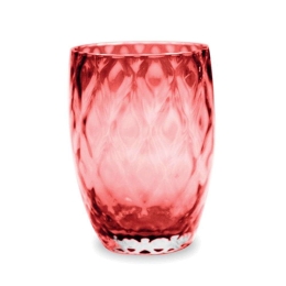 Ποτήρι Νερού Losanghe LS00111 380ml Red Zafferano Γυαλί