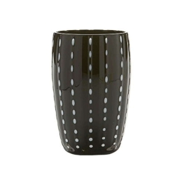 Ποτήρι Νερού Perle PR00102 320ml Black Zafferano Γυαλί