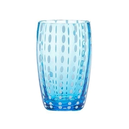 Ποτήρι Νερού Perle PR00103 320ml Marine Zafferano Γυαλί