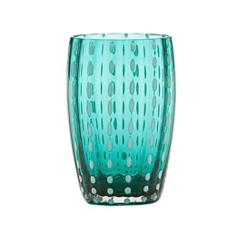 Ποτήρι Νερού Perle PR00112 320ml Sea Green Zafferano Γυαλί