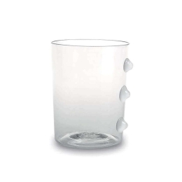 Ποτήρι Νερού Petoni PT00100 370ml White-Clear Zafferano Γυαλί