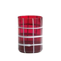 Ποτήρι Twiddle TW00111 350ml Red Zafferano Γυαλί
