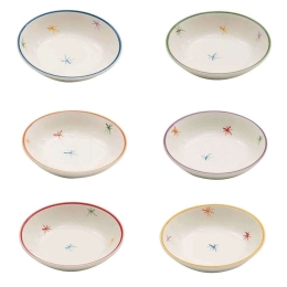 Πιάτο Βαθύ Asterisco AST0500 Φ22cm Multi Zafferano Κεραμικό