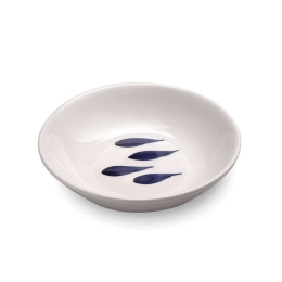 Πιάτο Βαθύ Mannaggia Li Pescetti MLP0507 Φ22cm Blue-White Zafferano Κεραμικό