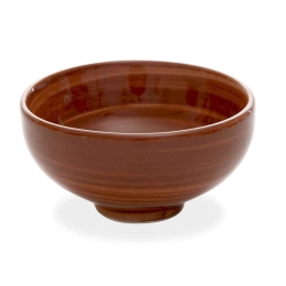 Μπωλ Δημητριακών Pàtera PA00811 Φ12x4,6cm 250ml Brown Zafferano Κεραμικό