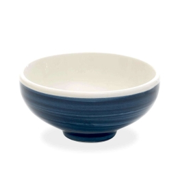 Μπωλ Δημητριακών Pàtera PA70707 Φ14x5,4cm 400ml Blue-White Zafferano Κεραμικό
