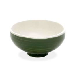 Μπωλ Δημητριακών Pàtera PA70713 Φ14x5,4cm 400ml Green-White Zafferano Κεραμικό