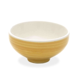Μπωλ Δημητριακών Pàtera PA70718 Φ14x5,4cm 400ml Yellow-White Zafferano Κεραμικό