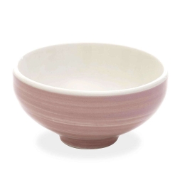 Μπωλ Δημητριακών Pàtera PA80808 Φ12x4,6cm 250ml Pink-White Zafferano Κεραμικό