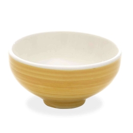 Μπωλ Δημητριακών Pàtera PA80818 Φ12x4,6cm 250ml Yellow-White Zafferano Κεραμικό