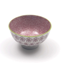 Μπωλ Δημητριακών Tue TU00108 Φ9,5cm Pink Zafferano Κεραμικό