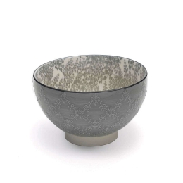 Μπωλ Δημητριακών Tue Tex TU00614 Φ15,2cm Grey Zafferano Κεραμικό