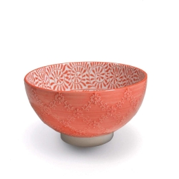 Μπωλ Σερβιρίσματος Tue Tex TU00906 Φ20,3cm Orange Zafferano Κεραμικό
