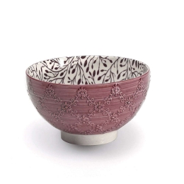 Μπωλ Σερβιρίσματος Tue Tex TU00911 Φ20,3cm Amethyst Zafferano Κεραμικό