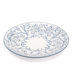 Πιάτο Γλυκού Tue TU01416 Φ21,5cm Turquoise Zafferano Κεραμικό