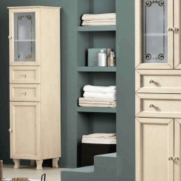Στήλη Μπάνιου Mara 35x33x170cm Ivory Bluelife Ξύλο