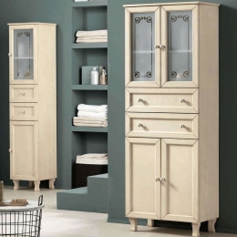 Στήλη Μπάνιου Mara 60x33x170cm Ivory Bluelife Ξύλο